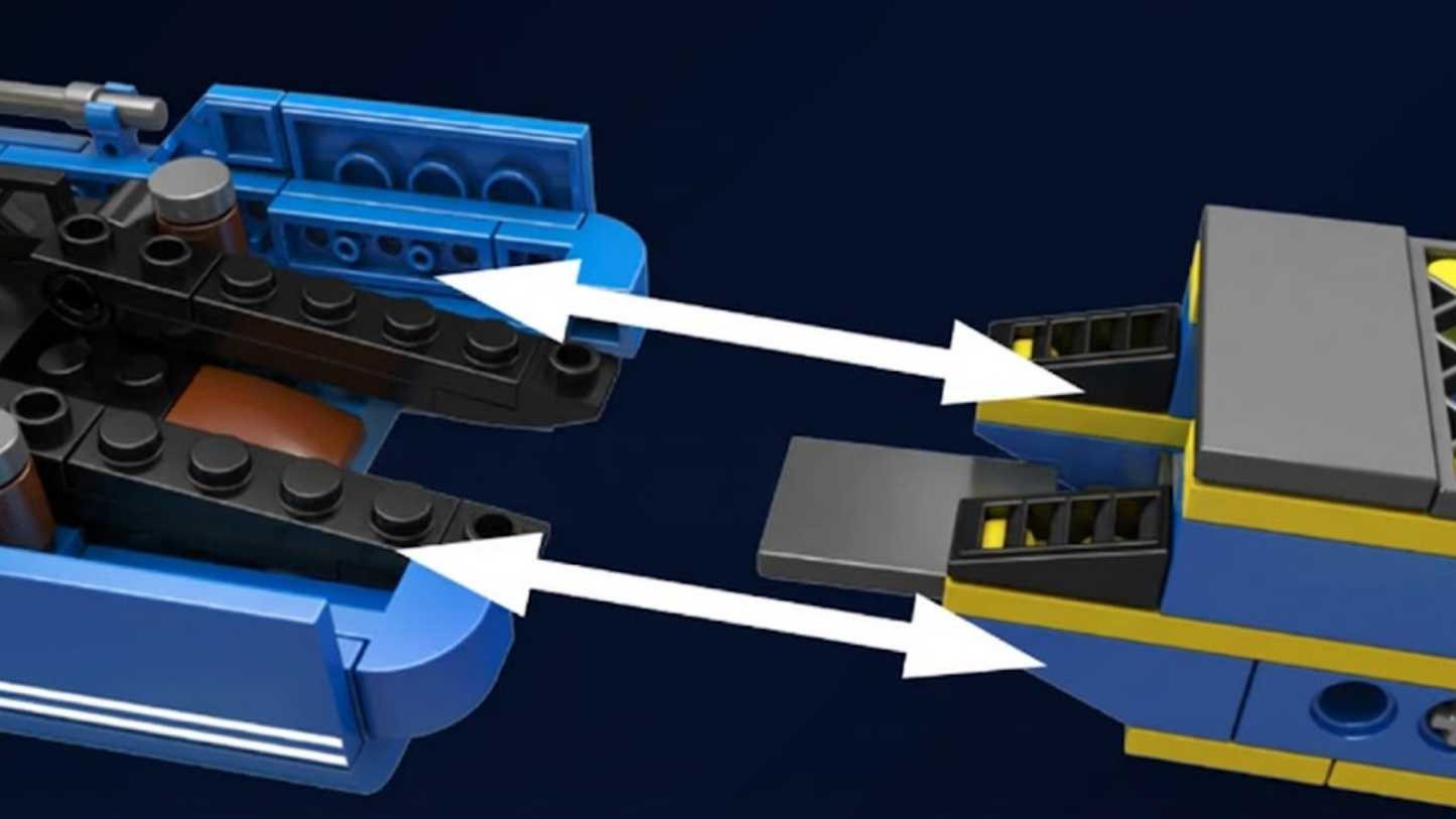 Trash Collection Boat (407 pcs)