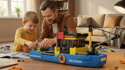 Trash Collection Boat (407 pcs)