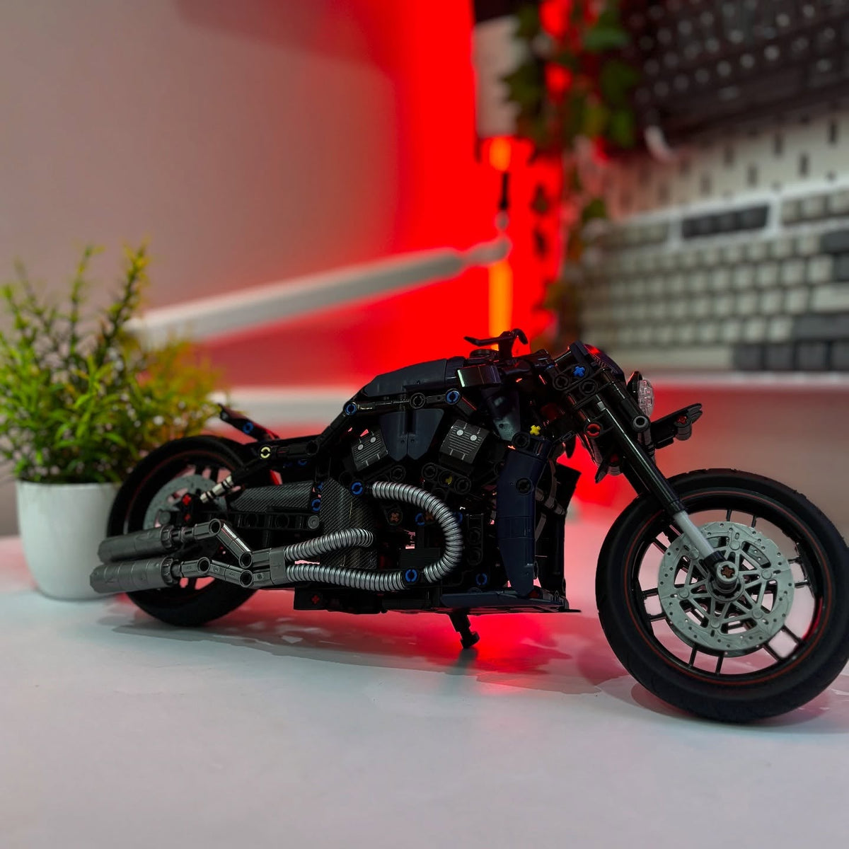 Harley Davidson Black Rod (623 Peças)