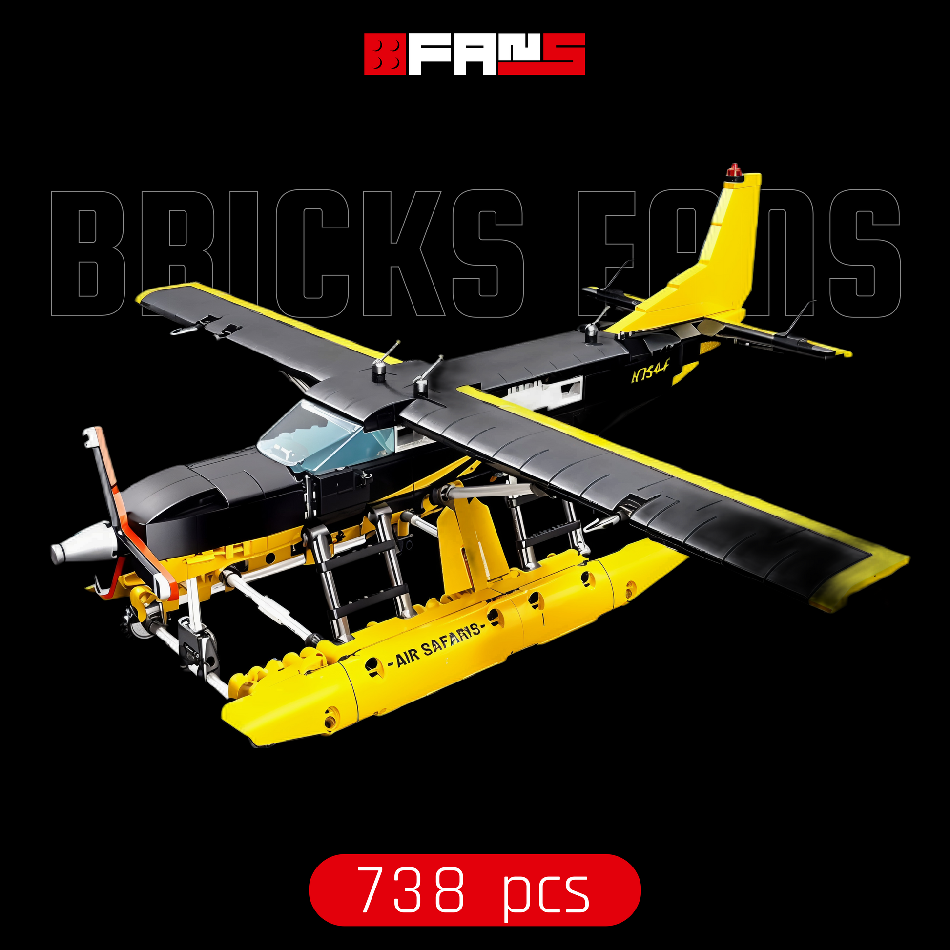 Hydravion (738 pièces) - Couverture officielle