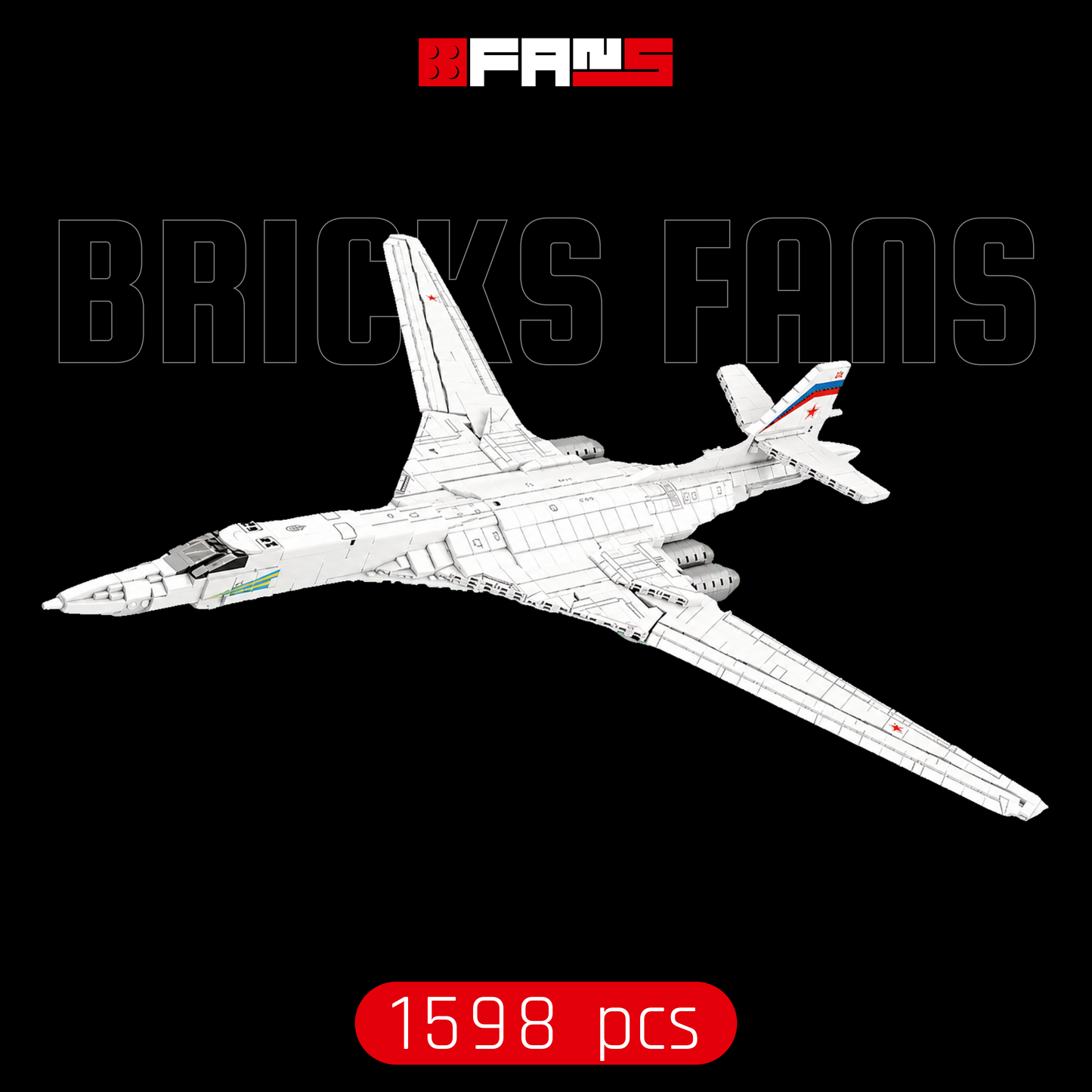 Bombardier TU-160 (1598 pièces)