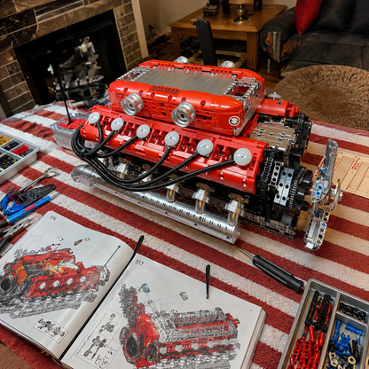 V12 Engine (3472 Pcs)