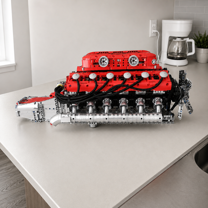 V12 Engine (3472 Pcs)