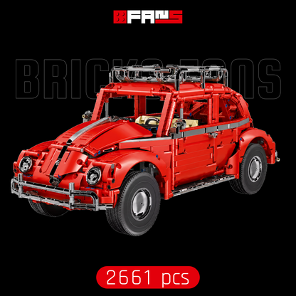 Bricks Fans cover - Volkswagen Beetle (2661 Pcs)