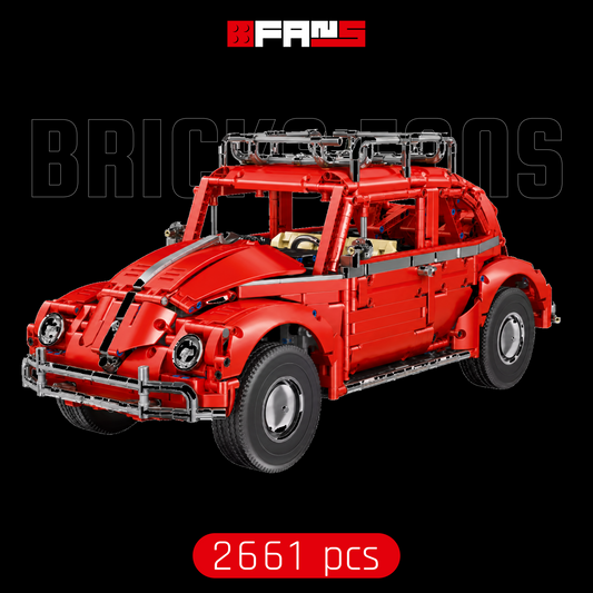 Bricks Fans cover - Volkswagen Beetle (2661 Pcs)