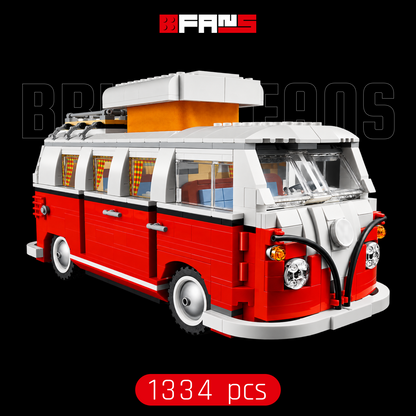 Bricks Fans cover - Volkswagen Combi T1 (1334 Pcs)