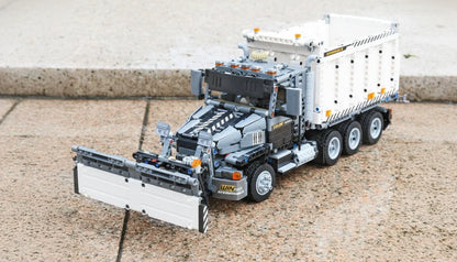 Mack Granite GU813 Snow Plow Dump Truck (1694 pcs)