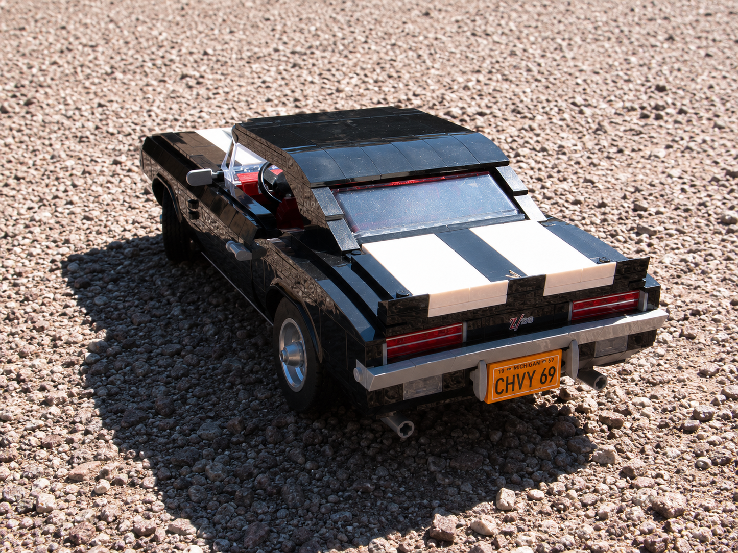 Black Sports Car Z28 (1456 Pcs)