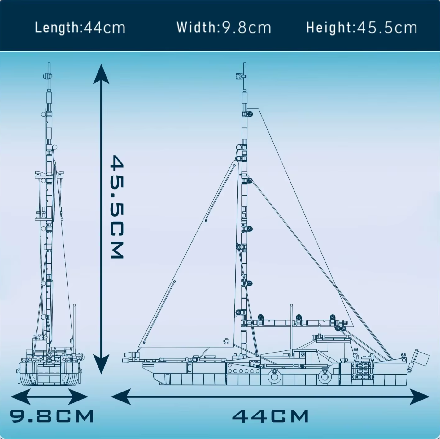 Volvo Ocean 65 (767 pcs)