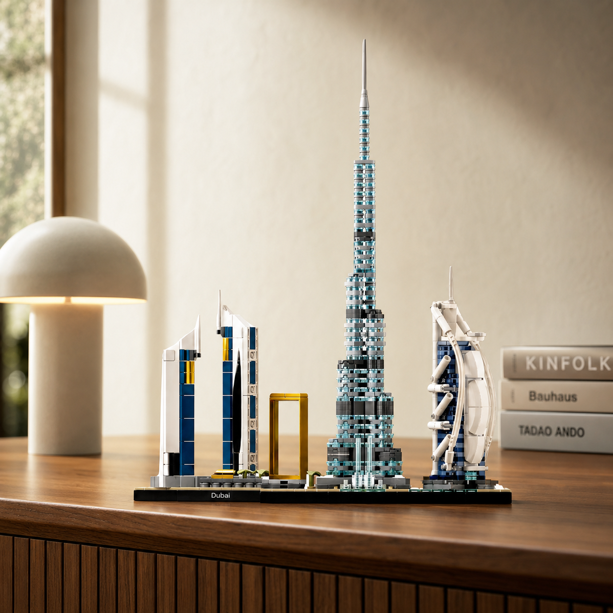 Dubai City Skyline (740 szt.) klimatyczne biuro domowe