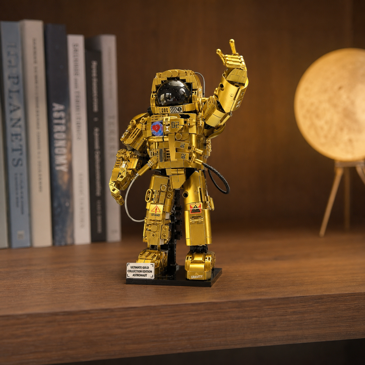 Astronaut de aur (990 piese) raft de studiu ambiental