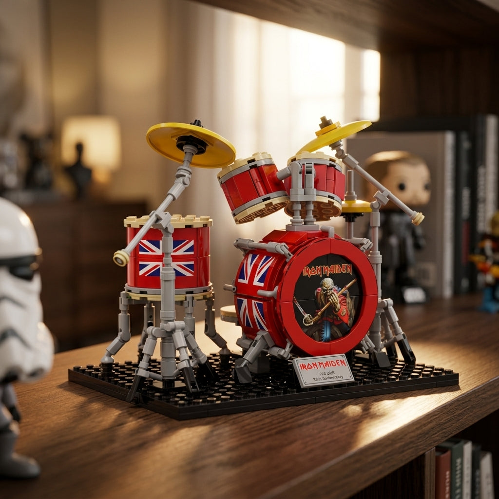 Iron Maiden Drum Kit (450 Pcs)