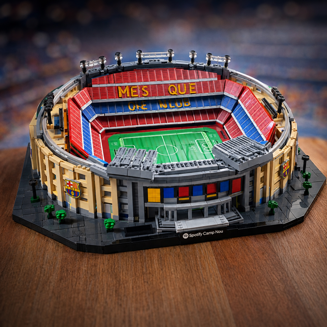 Stadionul Barcelona Fc Camp Nou (728 piese) imaginea galeriei pătrate 01
