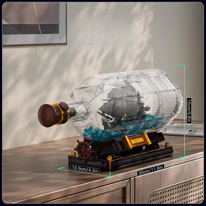 Mini Black Pearl in a Bottle (822 pcs)