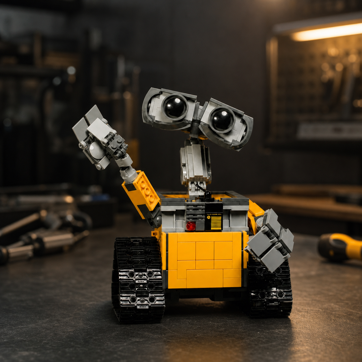 Robô Wall-E (687 unidades) - bancada técnica