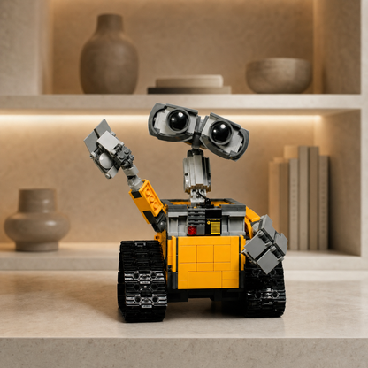 Wall-E Robot (687 pcs) - exposição decorativa