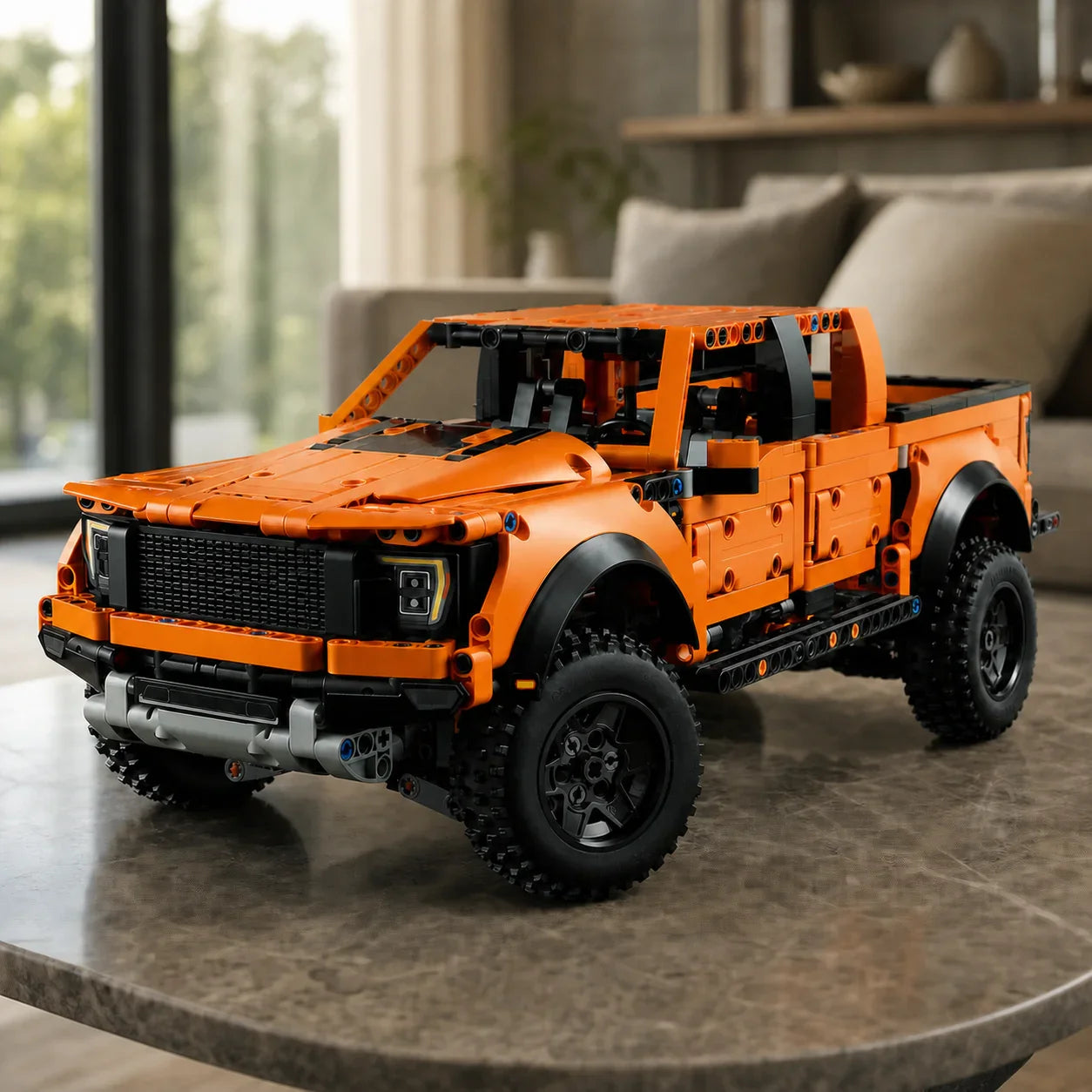 Orange Off-Road Raptor (1379 pz) - sala moderna