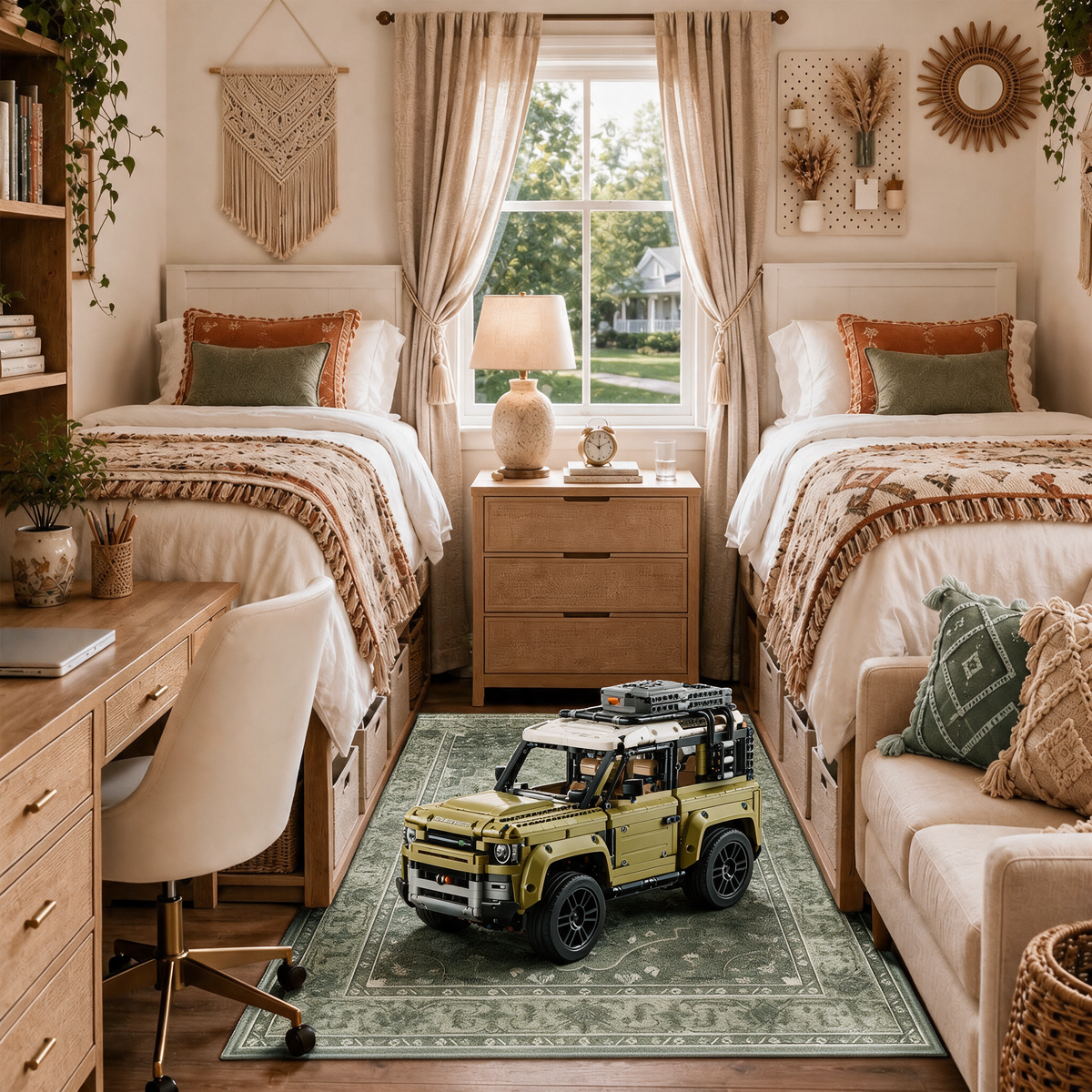 Land Rover Defender Technic - Scénario 2 Tapis vert