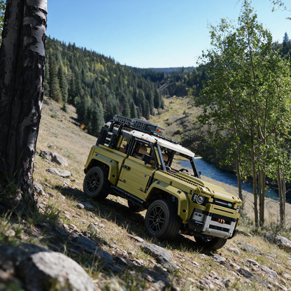 Land Rover Defender Technic - Scénario 5 En montant la colline
