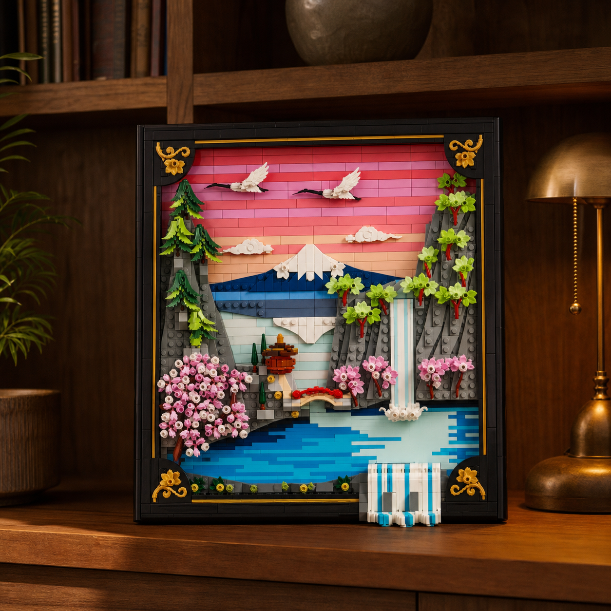 Japanese Cherry Blossom Art Frame (1892 Pcs) - ambient 04