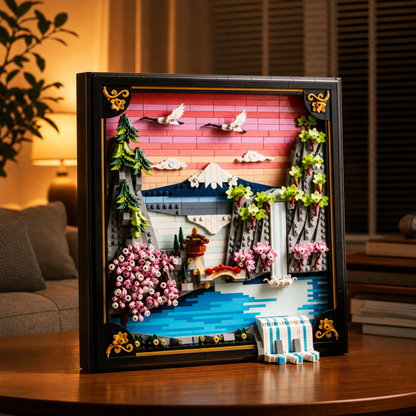 Japanese Cherry Blossom Art Frame (1892 Pcs) - ambient 06
