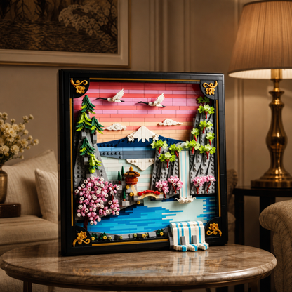 Japanese Cherry Blossom Art Frame (1892 Pcs) - ambient 09