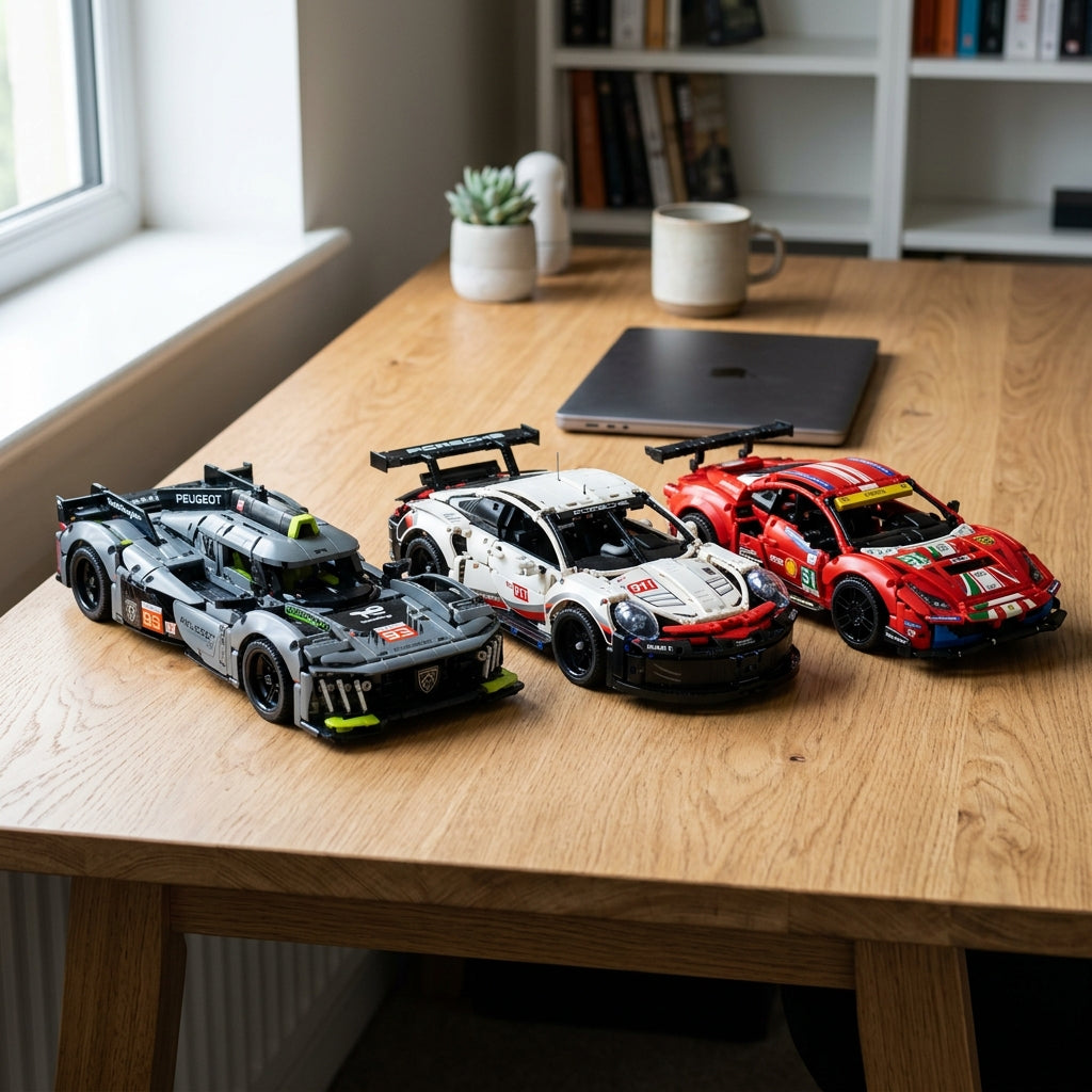 Peugeot 9X8 Hybrid + Porsche 911 RSR + Ferrari 488 GTE