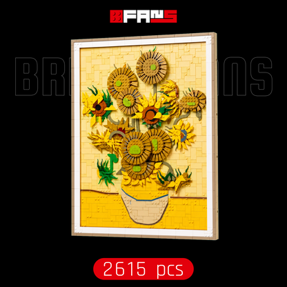 Okładka Bricks Fans - Os Girassóis De Van Gogh (2615 szt.)