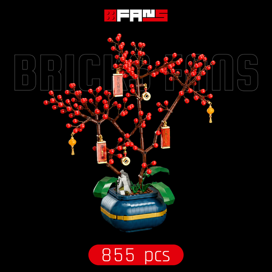 Couverture des fans de briques - Azevinho Da Prosperidade (855 pièces)