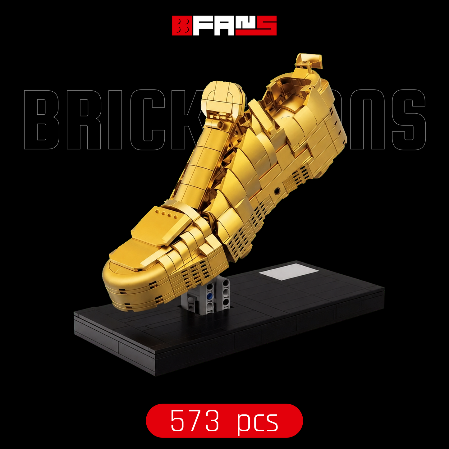 Coperta Bricks Fans - Cizma de Aur (573 piese)