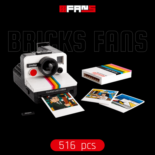Bricks Fans cover - Polaroid Sx-70 Camera (516 Pcs)