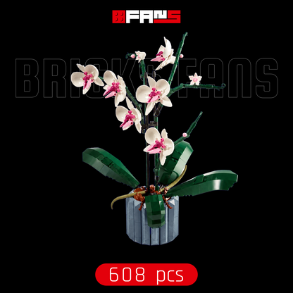 Cover von Bricks Fans – Bouquet De Orquídeas Em Vaso (608 Teile)