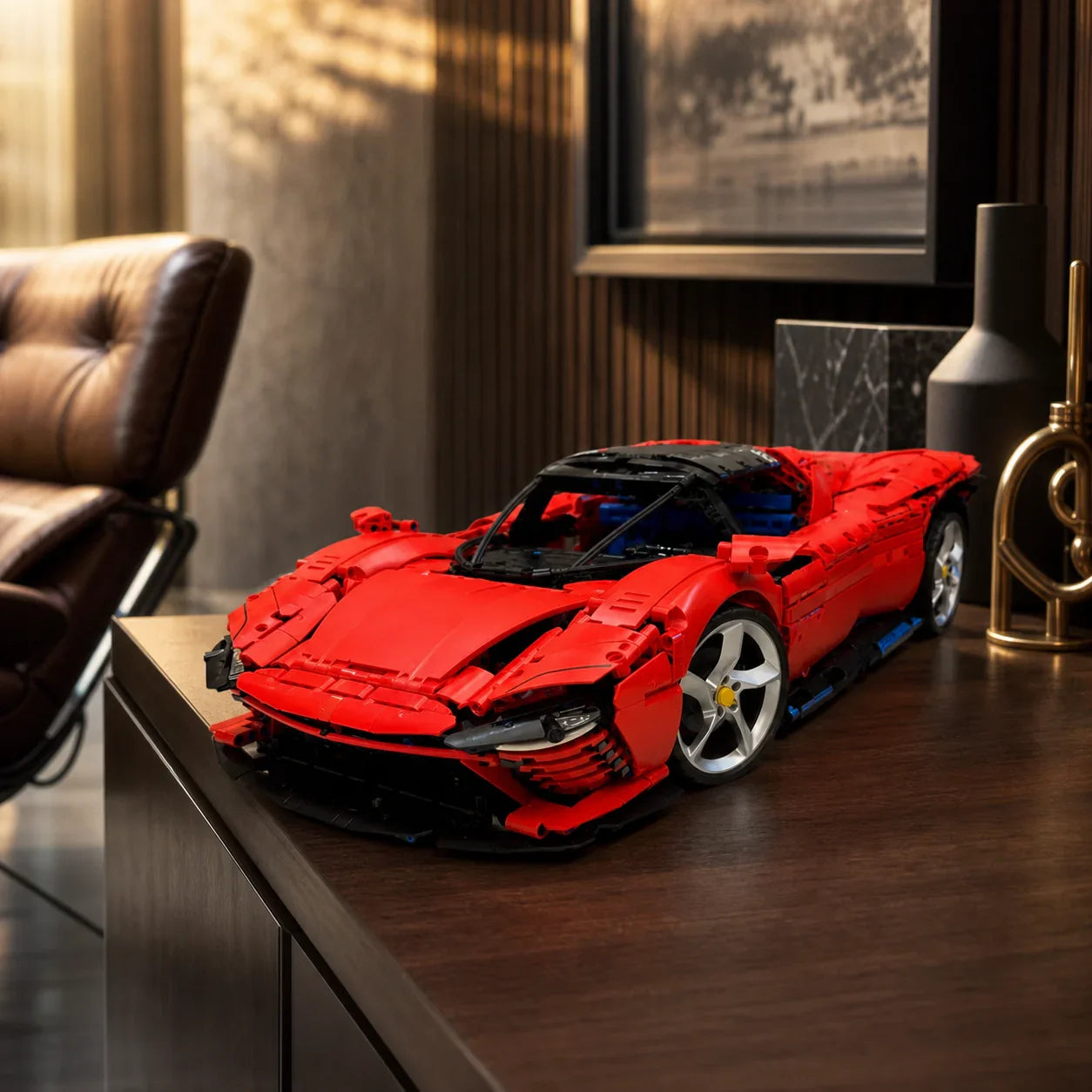 Red Sports Car Daytona — scena generata 7 [daytona_executive_office.png]