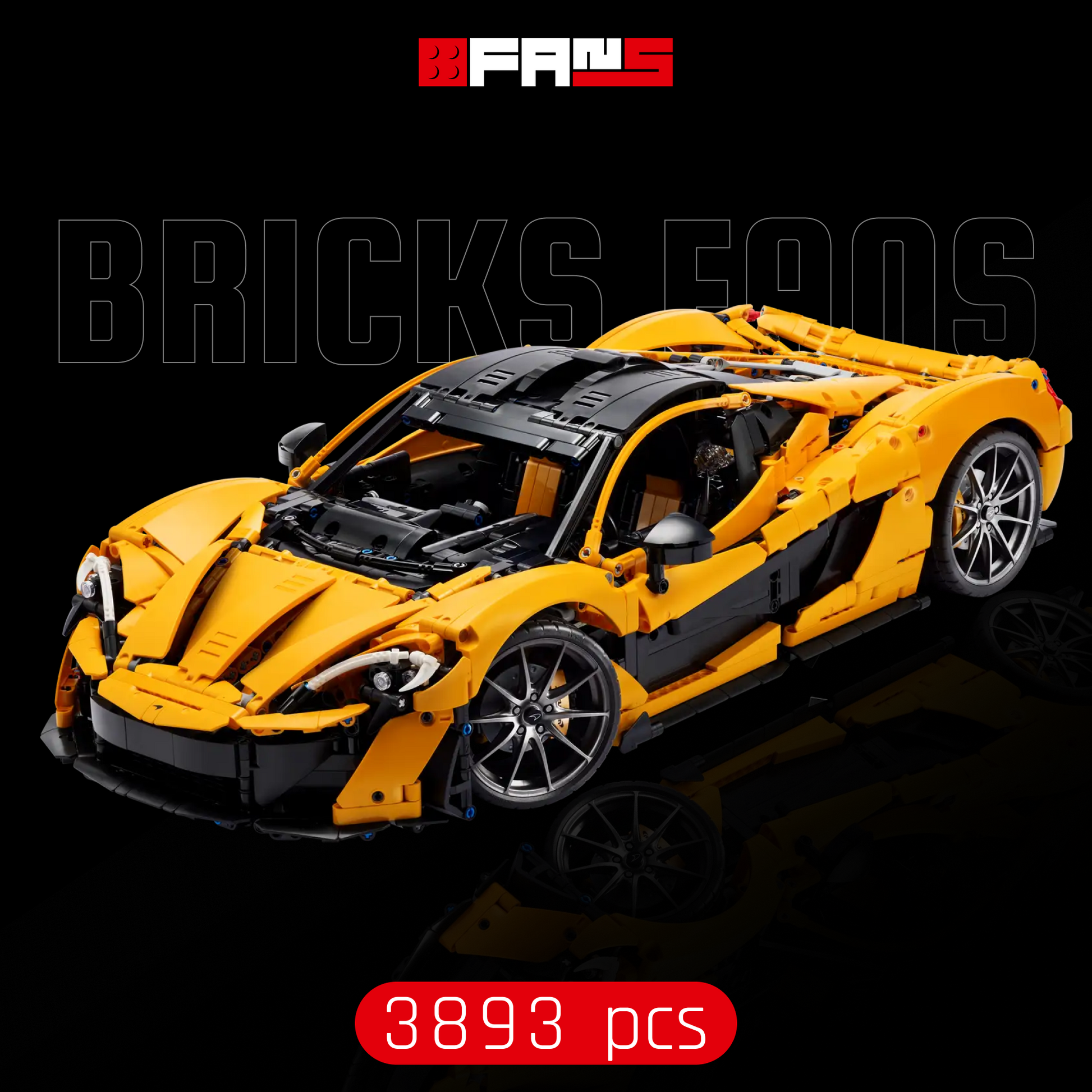 Orange Sportwagen P1 (3893 Stück)