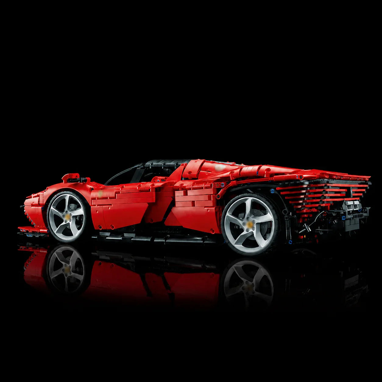 Red Sports Car Daytona (3778 pezzi) — gallery image igienizzata 02