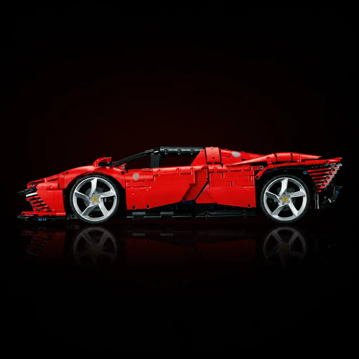 Red Sports Car Daytona (3778 pezzi) — gallery image igienizzata 03