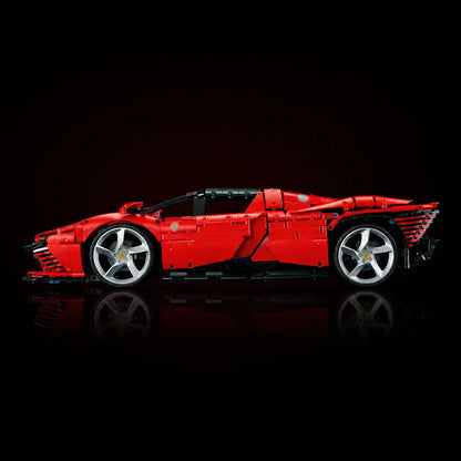 Red Sports Car Daytona (3778 pezzi) — gallery image igienizzata 03