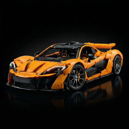 Orangefarbener Sportwagen P1 - Bild 4