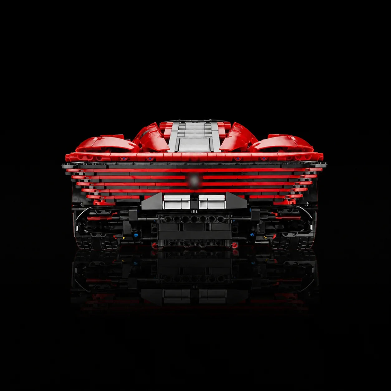 Red Sports Car Daytona (3778 pezzi) — gallery image igienizzata 05