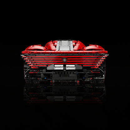 Red Sports Car Daytona (3778 pezzi) — gallery image igienizzata 05
