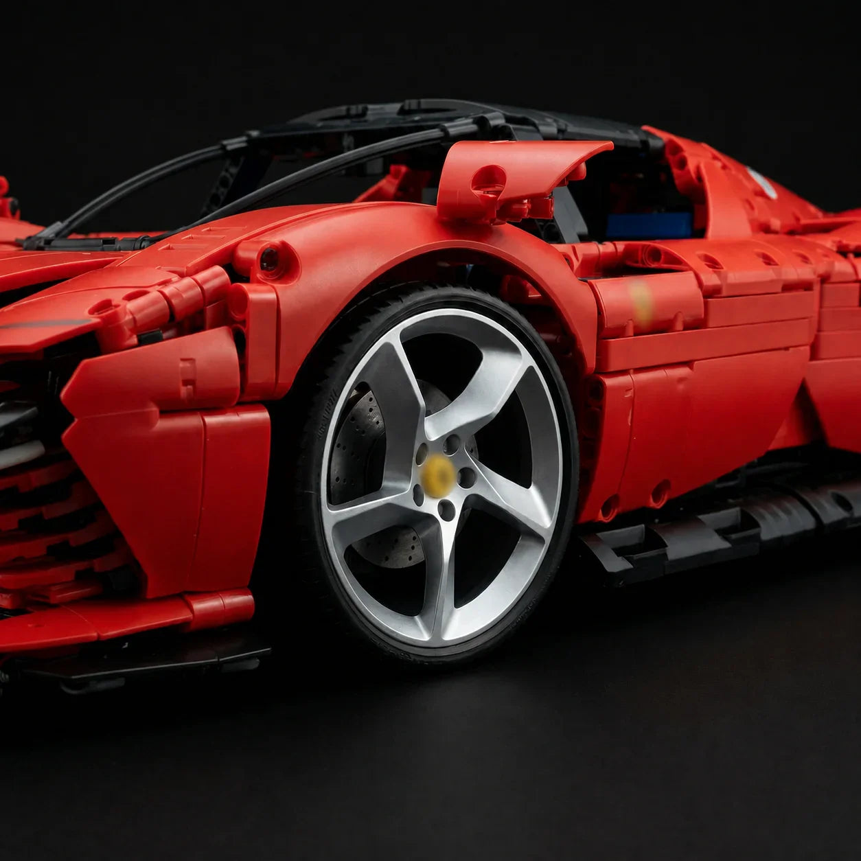 Red Sports Car Daytona (3778 pezzi) — gallery image igienizzata 07