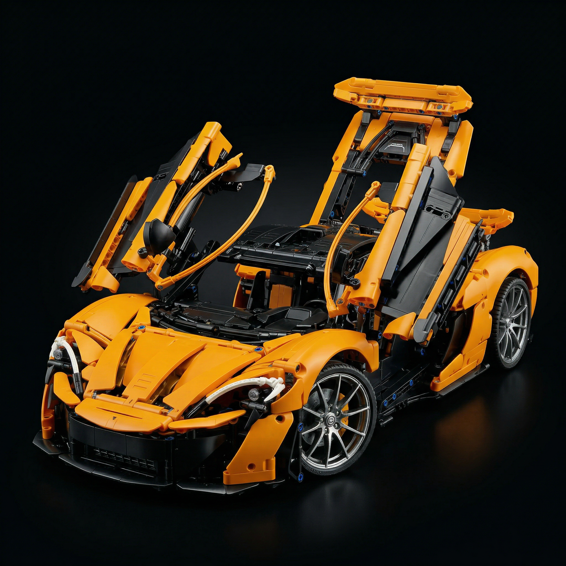 Orangefarbener Sportwagen P1 - Bild 7