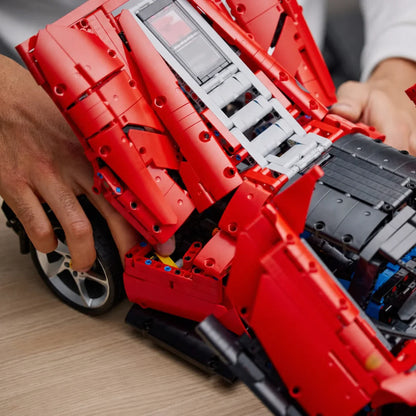 Red Sports Car Daytona (3778 pezzi) — gallery image igienizzata 11