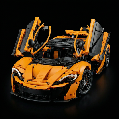 Orangefarbener Sportwagen P1 - Bild 11