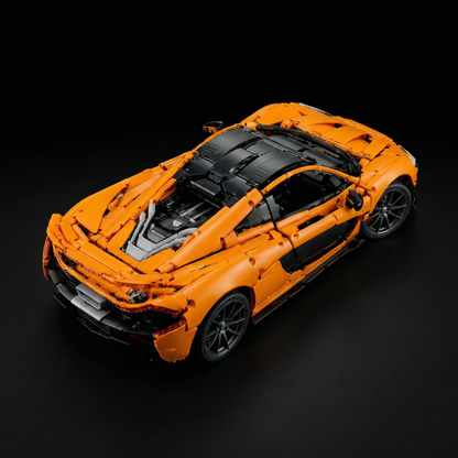 Orangefarbener Sportwagen P1 - Bild 12