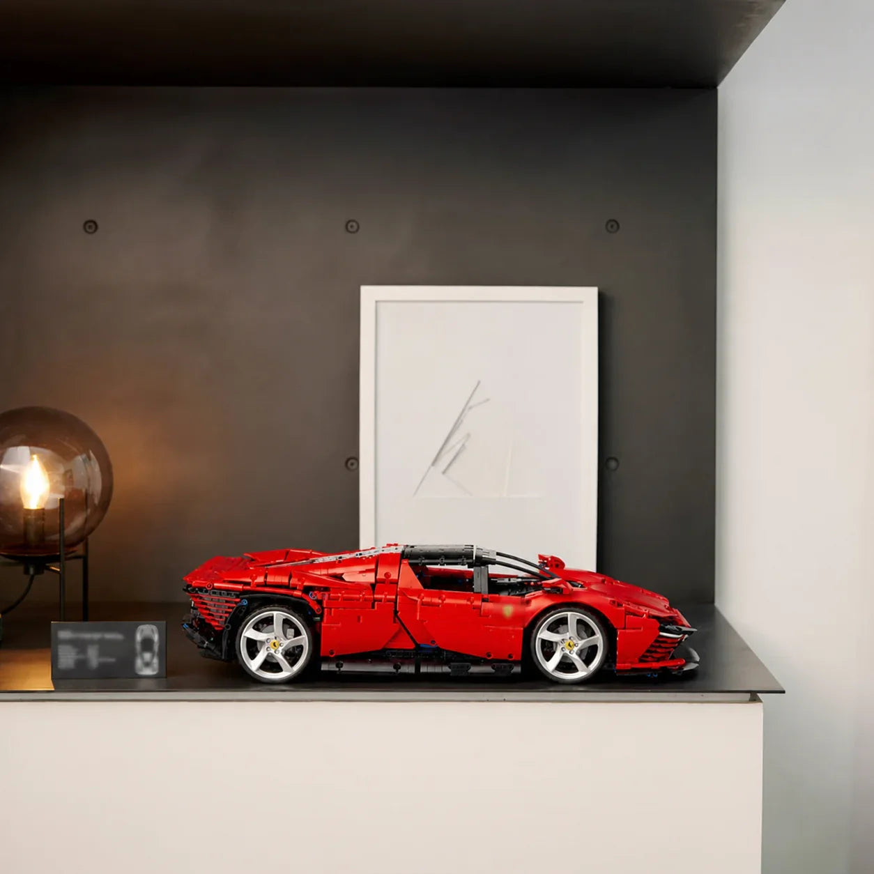 Red Sports Car Daytona (3778 pezzi) — gallery image igienizzata 13