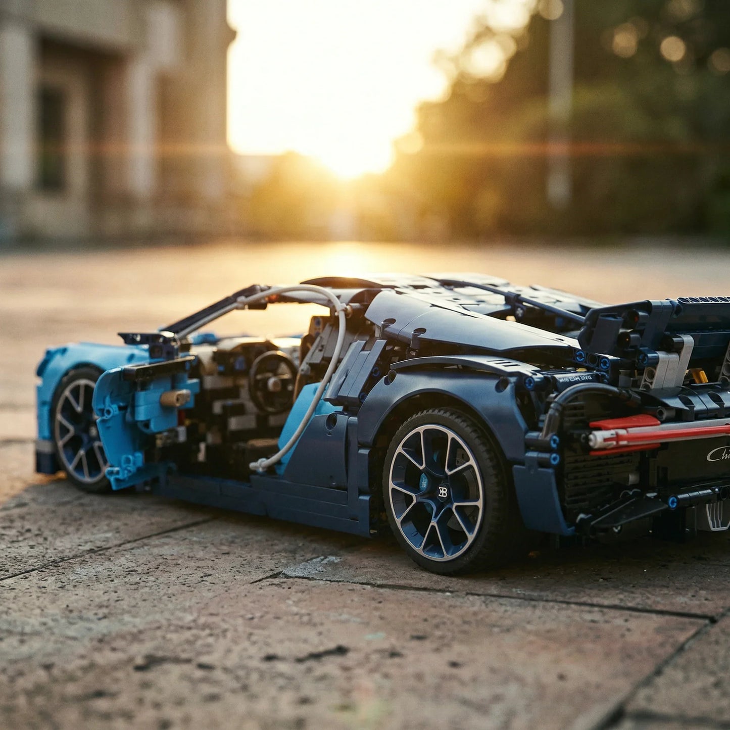 Auto sportiva blu Chirone - Immagine 16