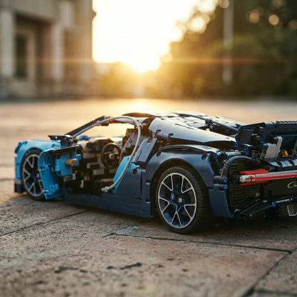 Auto sportiva blu Chirone - Immagine 16