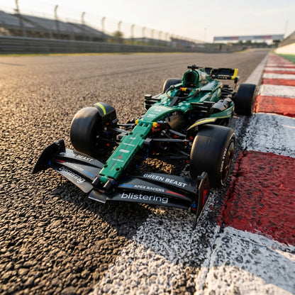 Mașină verde de Formula 1 - Media 16