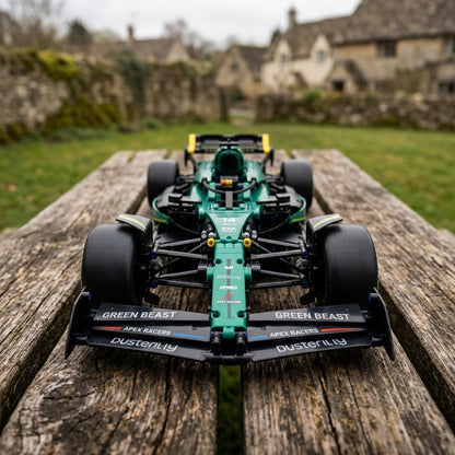 Mașină verde de Formula 1 - Media 17